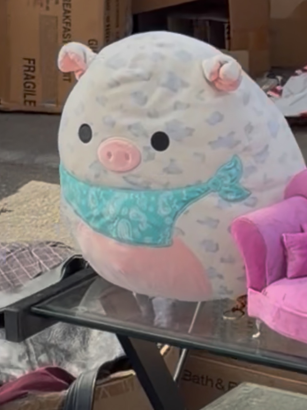 Cow squishmallow